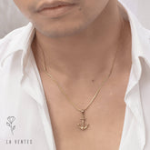 anchor necklace