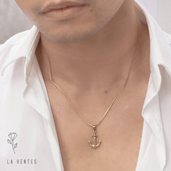 anchor necklace