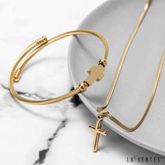 Sacred Cross Bracelet Bundle