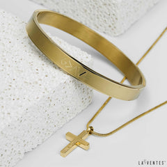 God is Greater Vertical Bangle