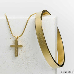 God is Greater Vertical Bangle