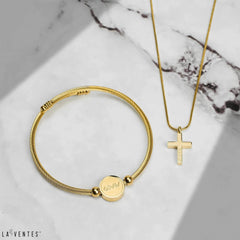 God is Greater Vertical Bracelet