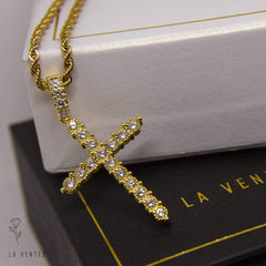 Studded Edged Cross