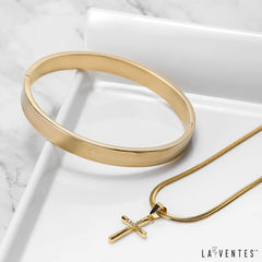 Faith Cross Bangle Bundle