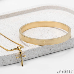 Faith Cross Bangle Bundle